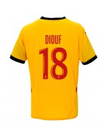 Moške Nogometnih dresov RC Lens Andy Diouf #18 Domači 2024-25 Kratki rokavi